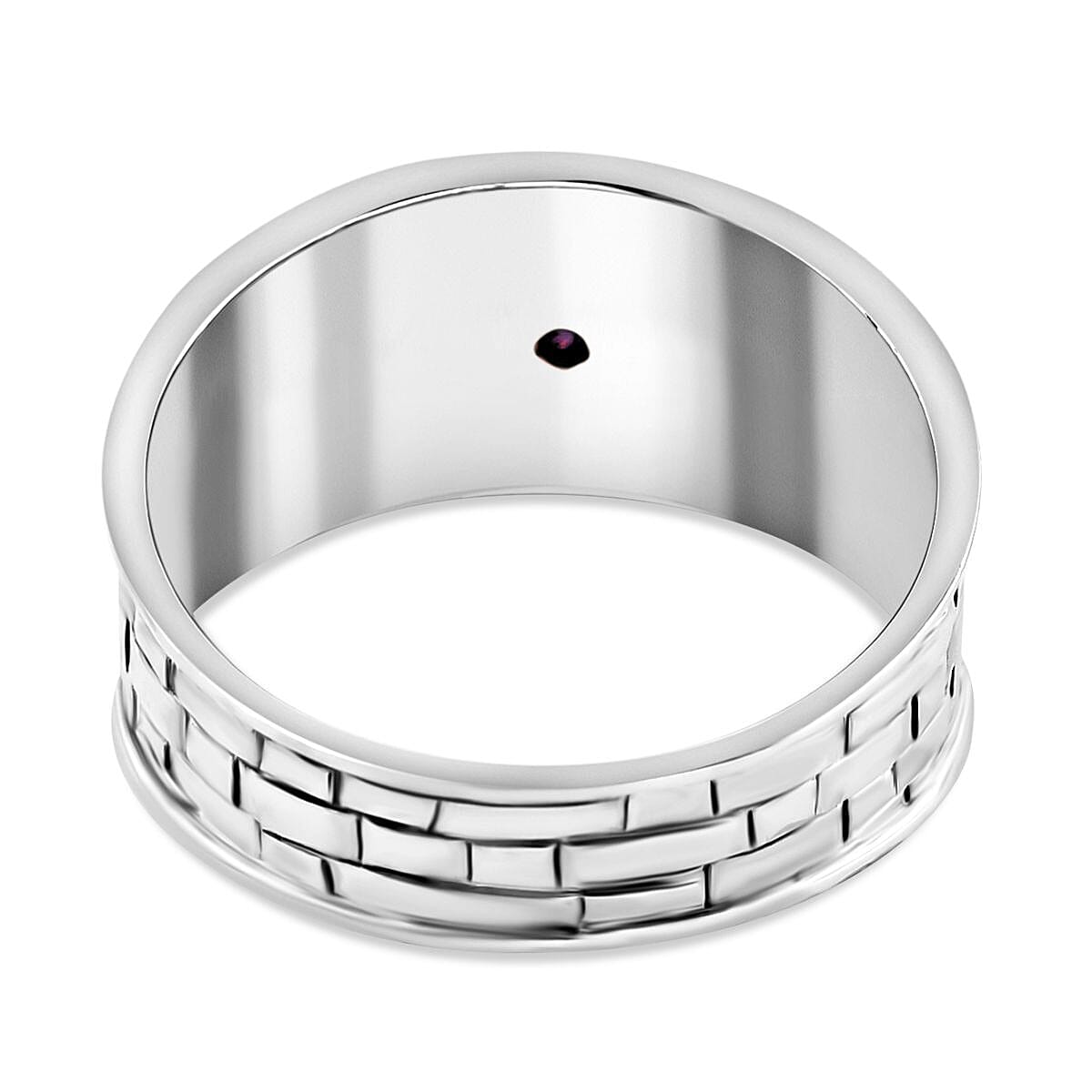 Ilakaka Hot Pink Sapphire (FF) 0.70 ctw Ring in Sterling Silver (Size 6.5)
