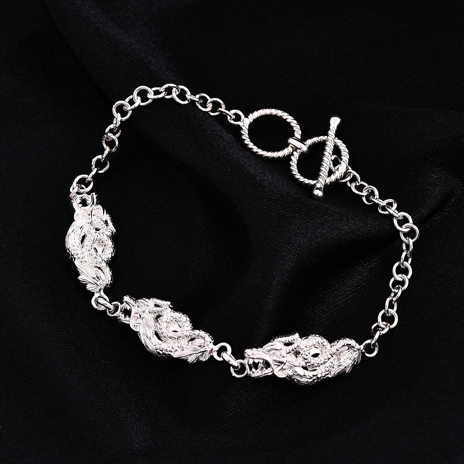 Bracelet in Sterling Silver (7.50 In) (9.85 Grams)