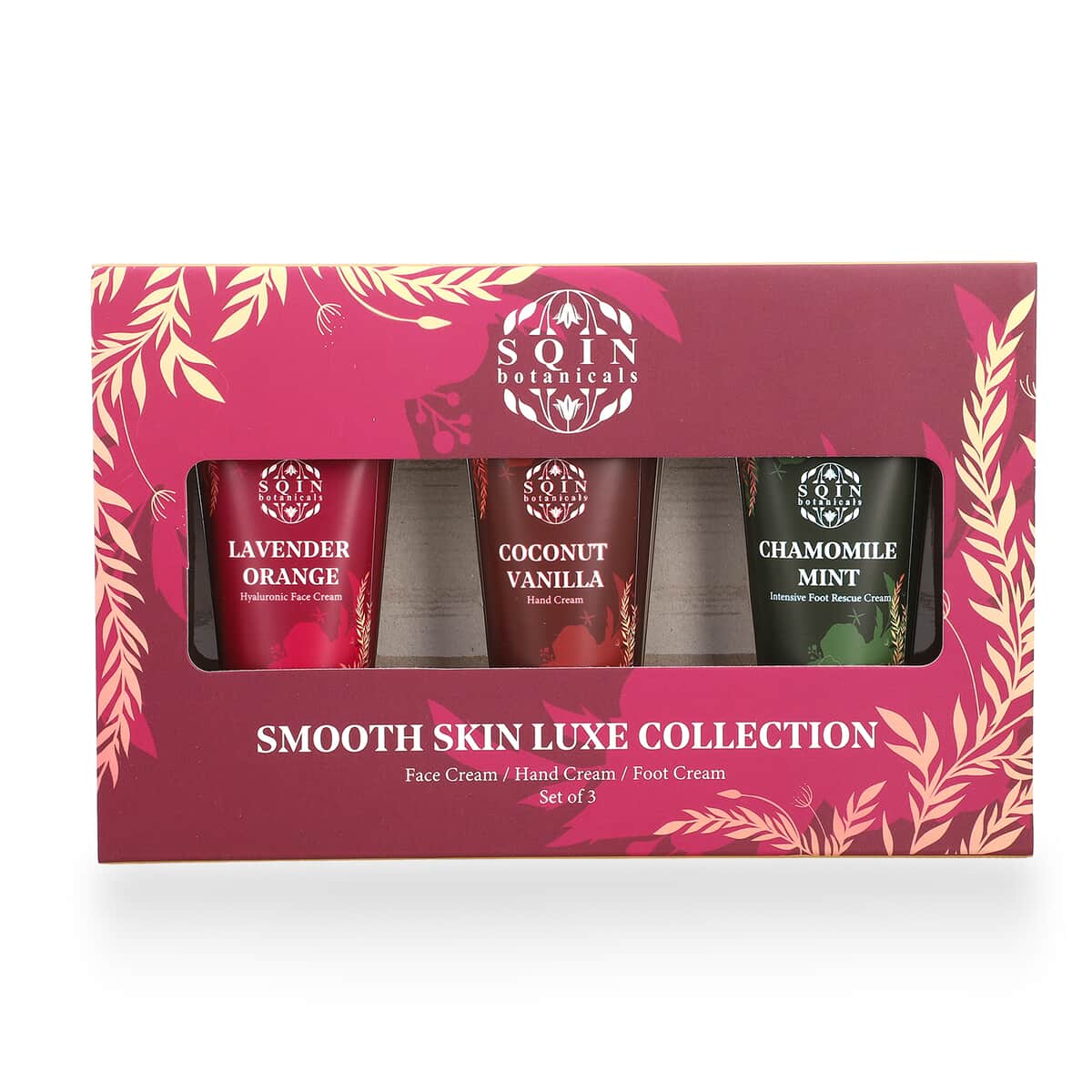 Set of 3 Sqin Botanical Cream- Hand, Face, Foot Cream- 50 ml each image number 5