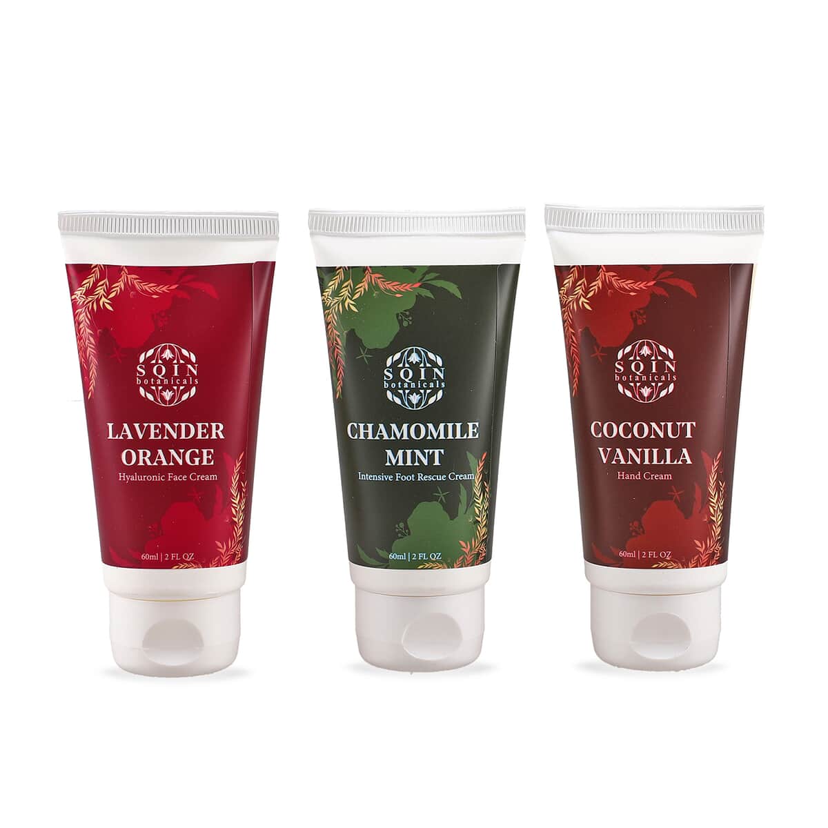 Set of 3 Sqin Botanical Cream- Hand, Face, Foot Cream- 50 ml each image number 8