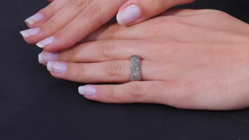GP Natural Champagne Diamond Ring in Vermeil Rose Gold Over Sterling Silver (Size 10.0) 0.75 ctw
