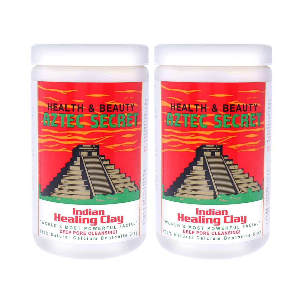 Ankur's Treasure Chest - Indian Healing Clay by Aztec Secret 2 lbs Pack of 2 image number 0