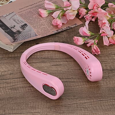 Homesmart Pink Wireless Neck Fan