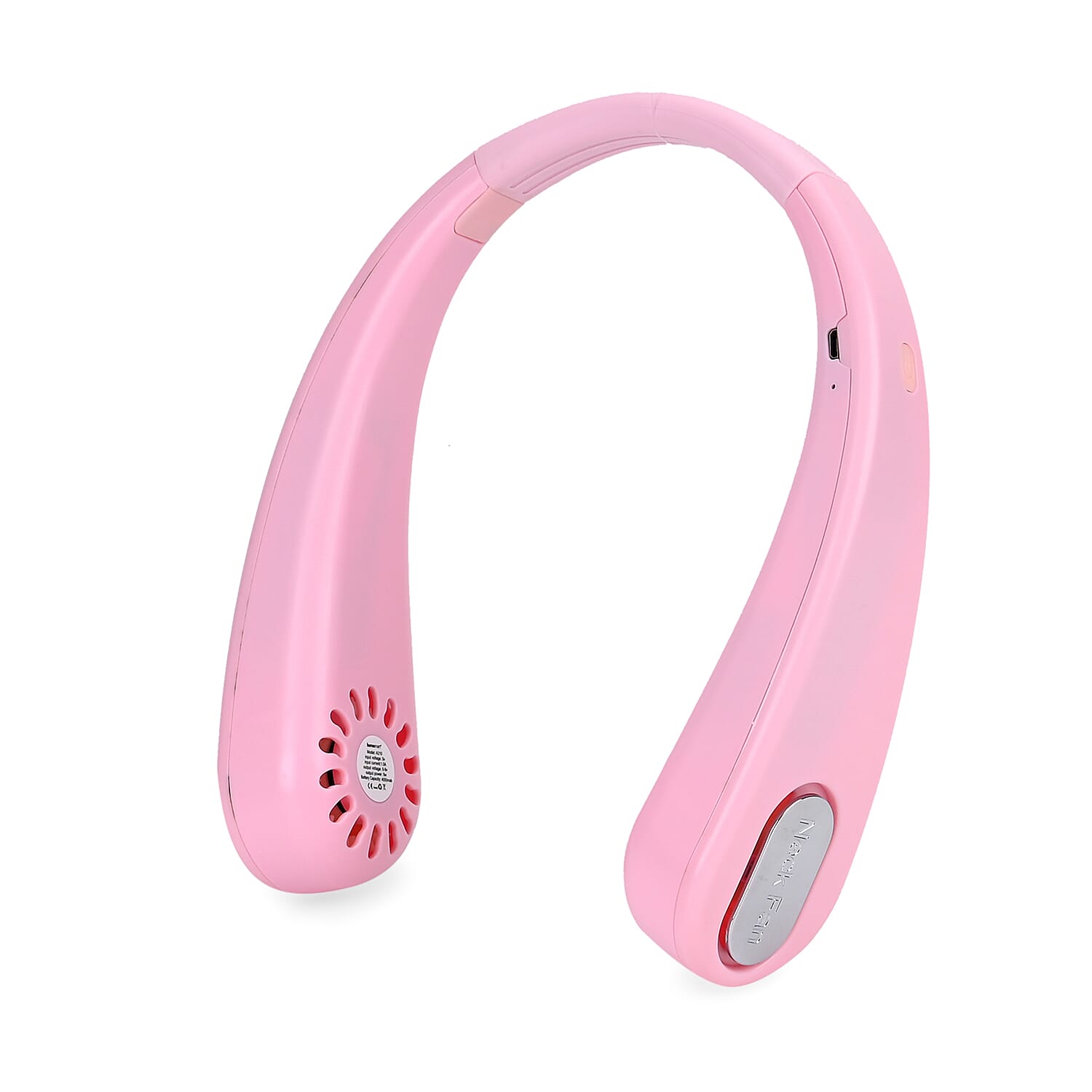 Homesmart Pink Wireless Neck Fan