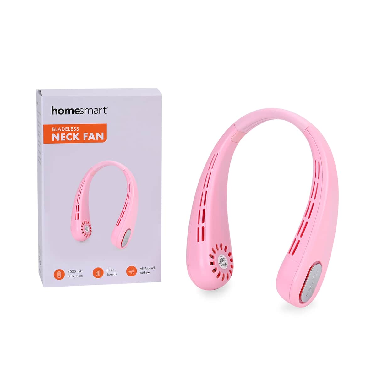 Homesmart Pink Wireless Neck Fan image number 7