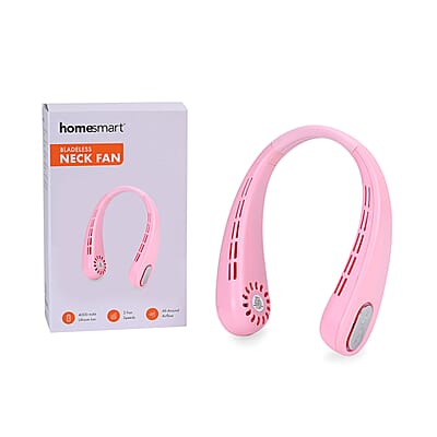 Homesmart Pink Wireless Neck Fan
