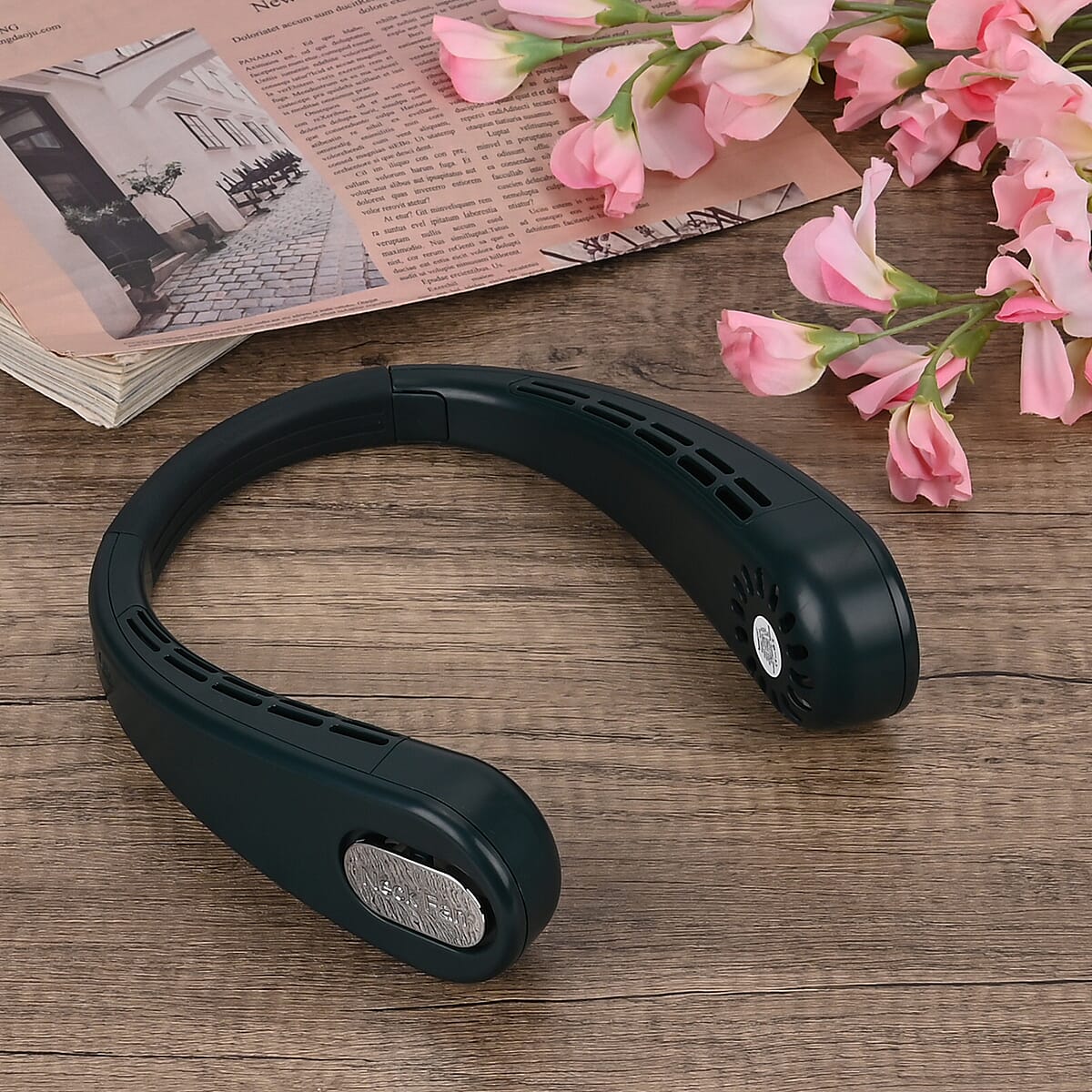 Homesmart Green Wireless Neck Fan image number 1