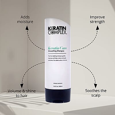 Keratin Care Smoothing Shampoo by Keratin Complex - 13.5 oz