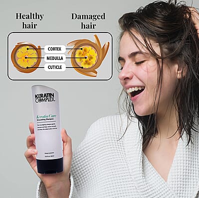 Keratin Care Smoothing Shampoo by Keratin Complex - 13.5 oz