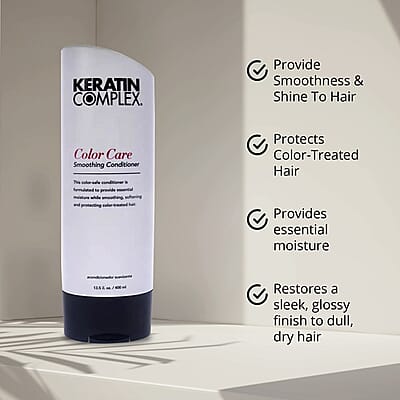 Keratin Color Care Smoothing Conditioner by Keratin Complex- 13.5 oz