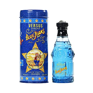 Versace Blue Jeans Eau De Toilette Fragrance 2.5oz
