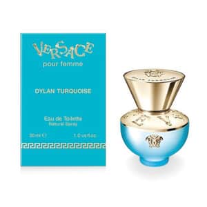 Versace Dylan Turquoise Eau De Toilette Fragrance (1oz)