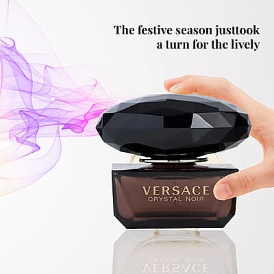 Versace Crystal Noir Eau De Toilette 1.7oz