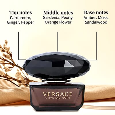Versace Crystal Noir Eau De Toilette 1.7oz