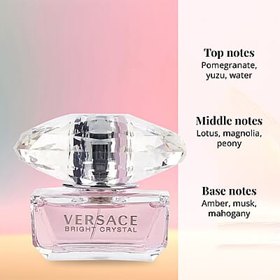 VERSACE Bright Crystal Eau De Toilette 1.7oz