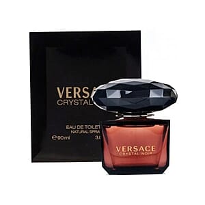 VERSACE Crystal Noir Eau De Toilette 3oz