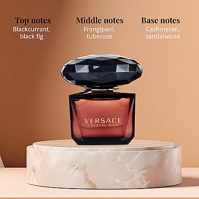 VERSACE Crystal Noir Eau De Toilette 3oz