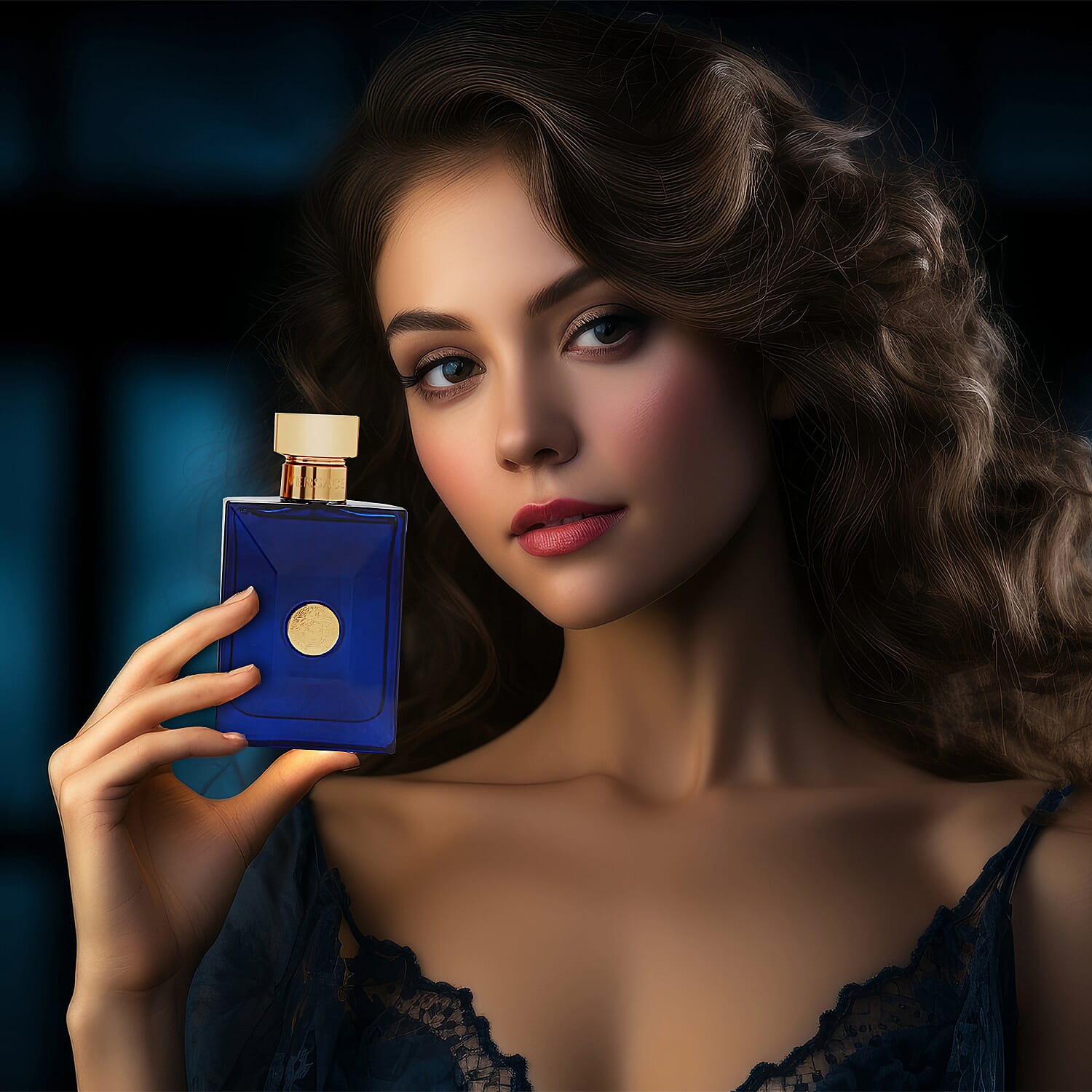 VERSACE Dylan Blue Eau De Toilette 3.4oz