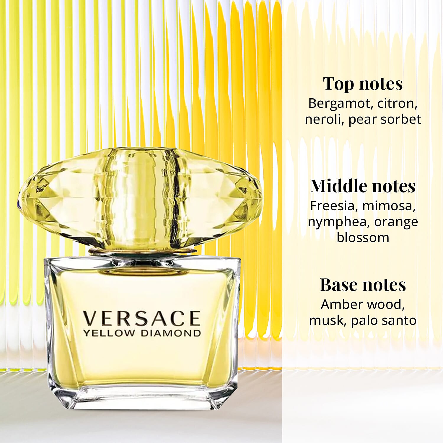 Versace Yellow Diamond Eau De Toilette 3oz