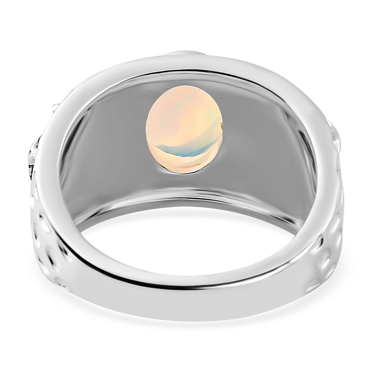 Ethiopian Welo Opal 1.50 ctw Ring in Sterling Silver (Size 9.0)