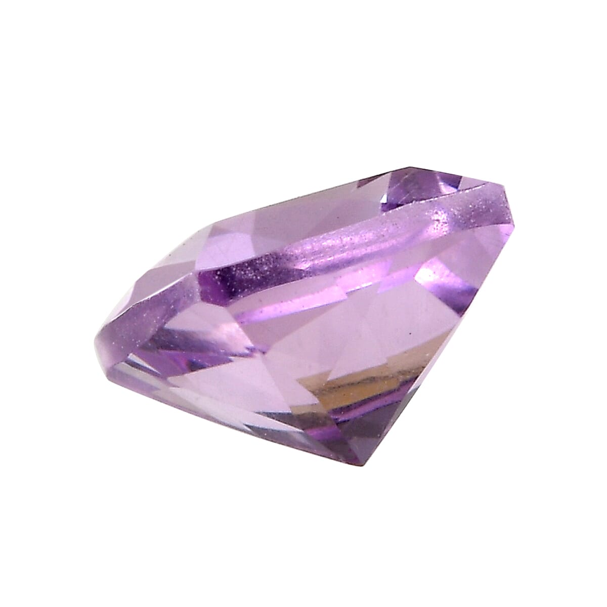 Rose De France Amethyst (Cush 6x6 mm) 3.29 ctw Loose gemstone image number 1