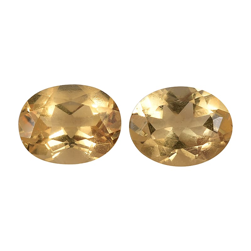 Brazilian Citrine (Ovl 9x7 mm) 3.15 ctw Loose Gemstone
