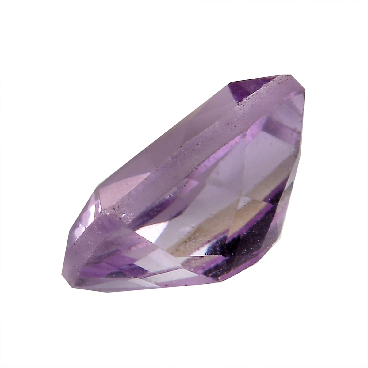 Rose De France Amethyst (Cush 9x7 mm) 3.47 ctw Loose Gemstone image number 1