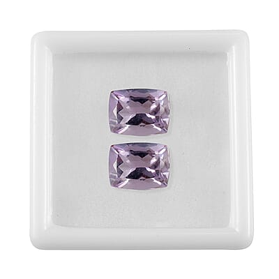 Rose De France Amethyst (Cush 9x7 mm) 3.47 ctw Loose Gemstone