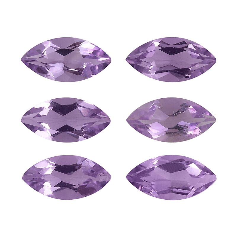 Rose De France Amethyst (Mrq 8x4 mm) 2.50 ctw Loose Gemstone