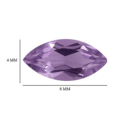 Rose De France Amethyst (Mrq 8x4 mm) 2.50 ctw Loose Gemstone