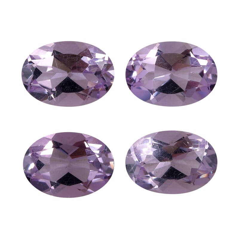 Rose De France Amethyst (Ovl 7x5 mm) 2.50 ctw Loose Gemstone