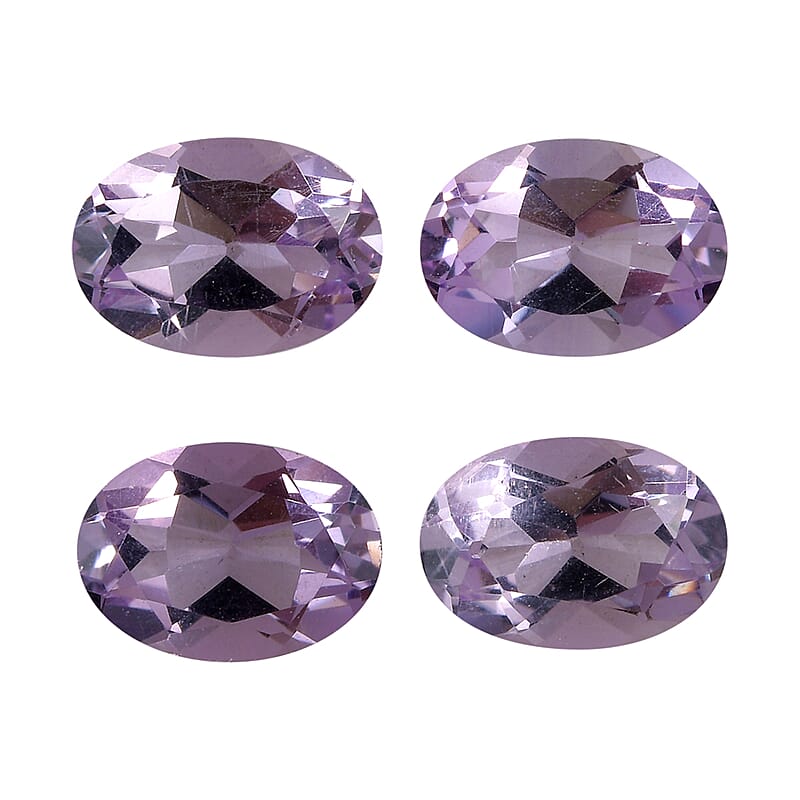 Rose De France Amethyst (Ovl 7x5 mm) 2.50 ctw Loose Gemstone