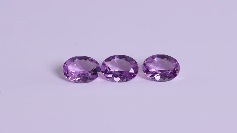 Rose De France Amethyst (Ovl 7x5 mm) 2.50 ctw Loose Gemstone
