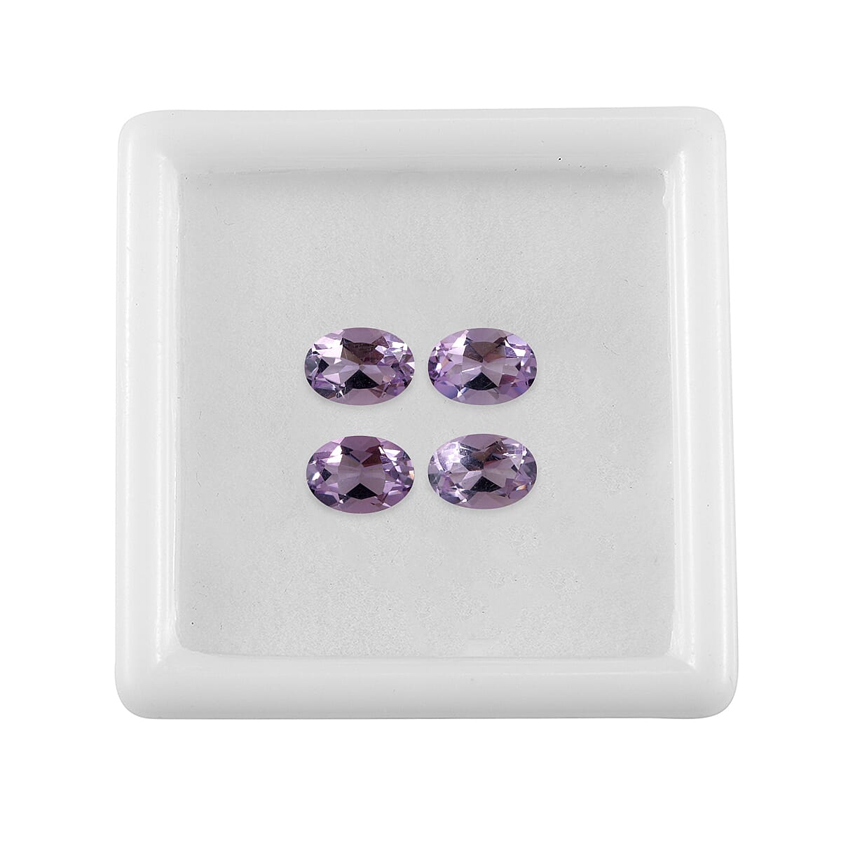 Rose De France Amethyst (Ovl 7x5 mm) 2.50 ctw Loose Gemstone