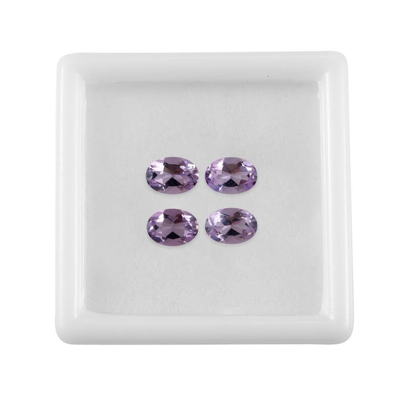Rose De France Amethyst (Ovl 7x5 mm) 2.50 ctw Loose Gemstone
