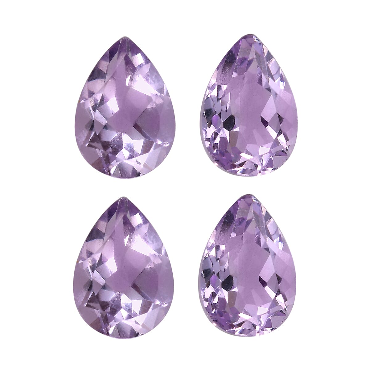 Rose De France Amethyst (Pear 7x5 mm) 2.28 ctw Loose Gemstone