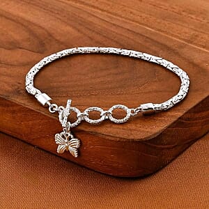 Sterling Silver Bracelet (8.00 In) 10.98 g