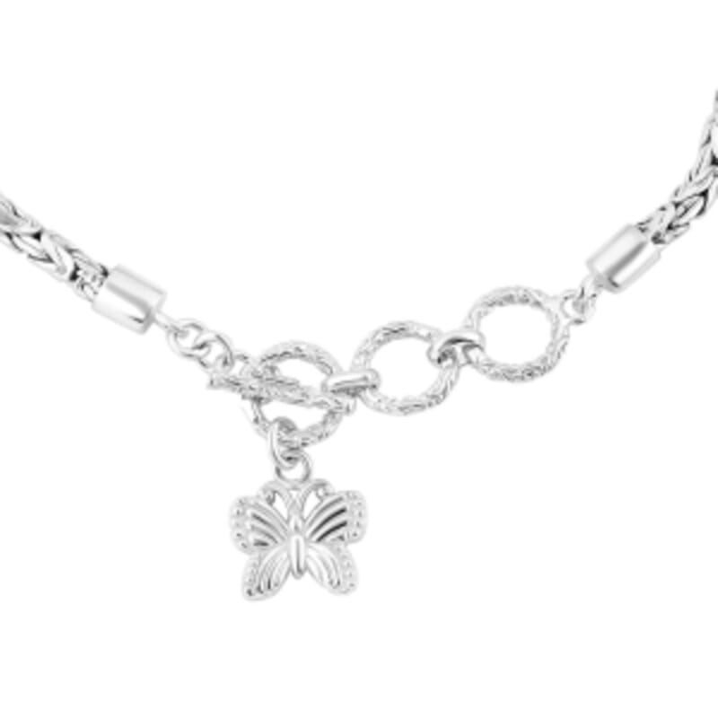 Sterling Silver Bracelet (8.00 In) 10.98 g