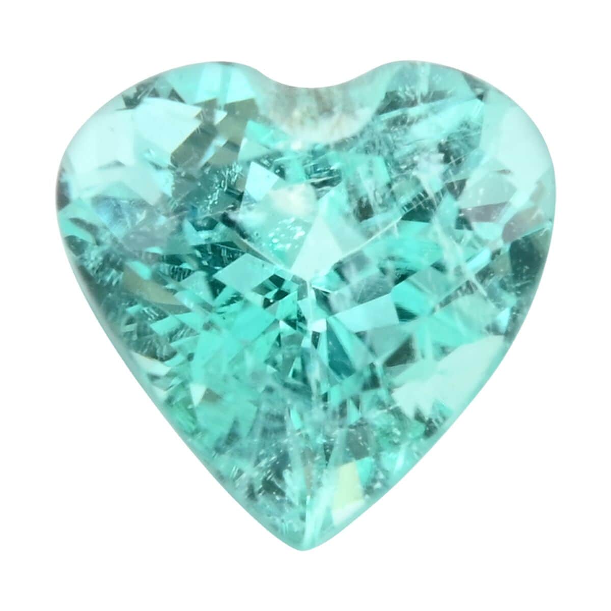 Certified & Appraised AAAA Paraiba Tourmaline (Hrt Free Size) 0.50 ctw image number 0