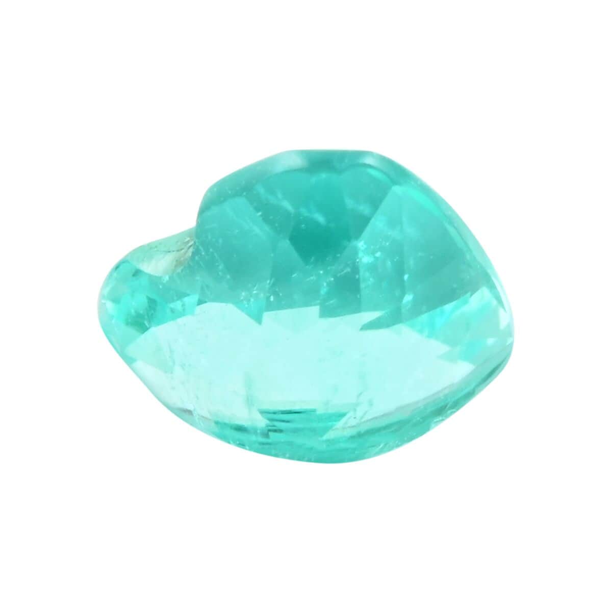 Certified & Appraised AAAA Paraiba Tourmaline (Hrt Free Size) 0.50 ctw image number 2