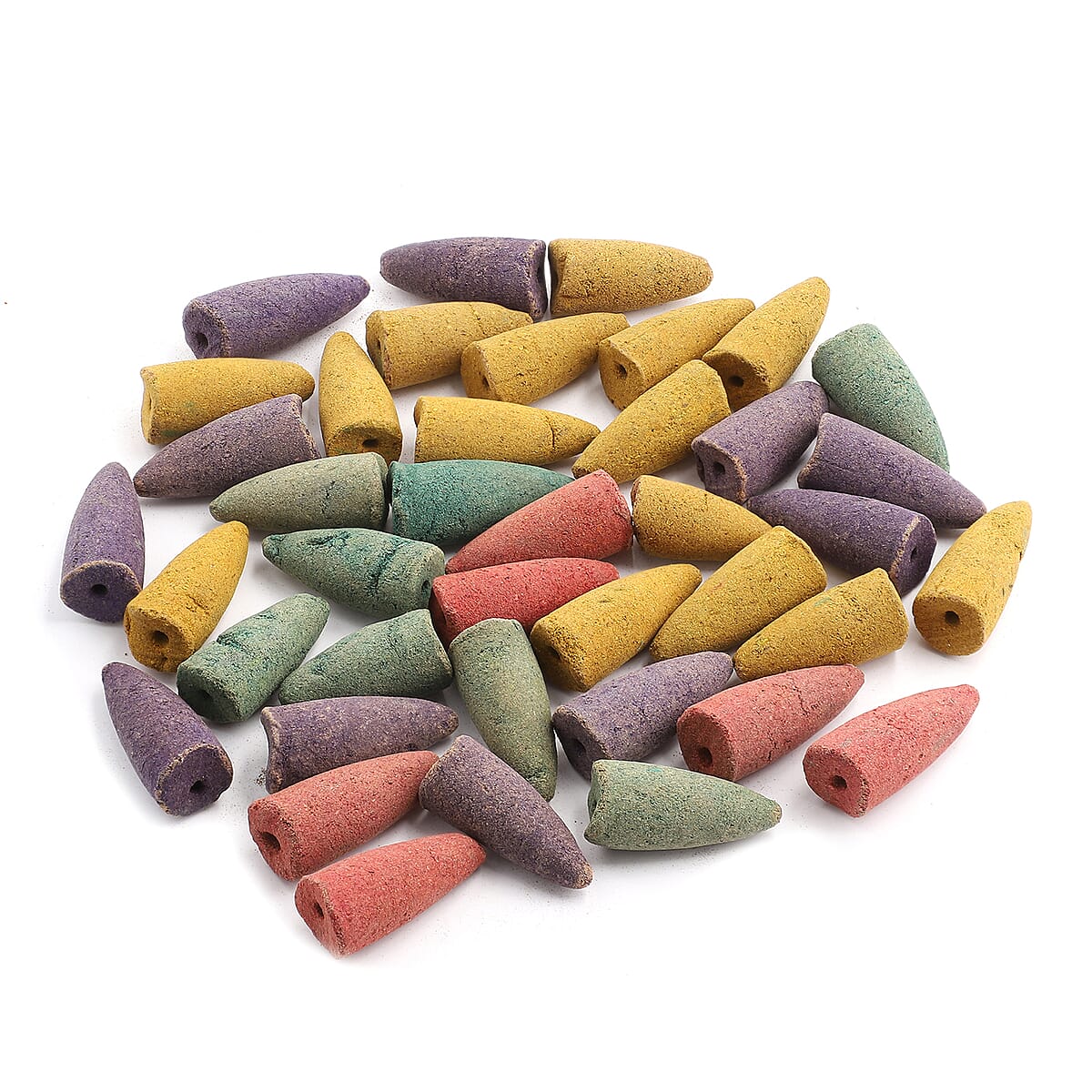 Golden Elephant Smoke Fountain With Incense 40 Cones 7.5 Inch image number 8