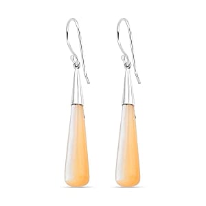 Mother Of Pearl 1.00 ctw Earrings in Sterling Silver