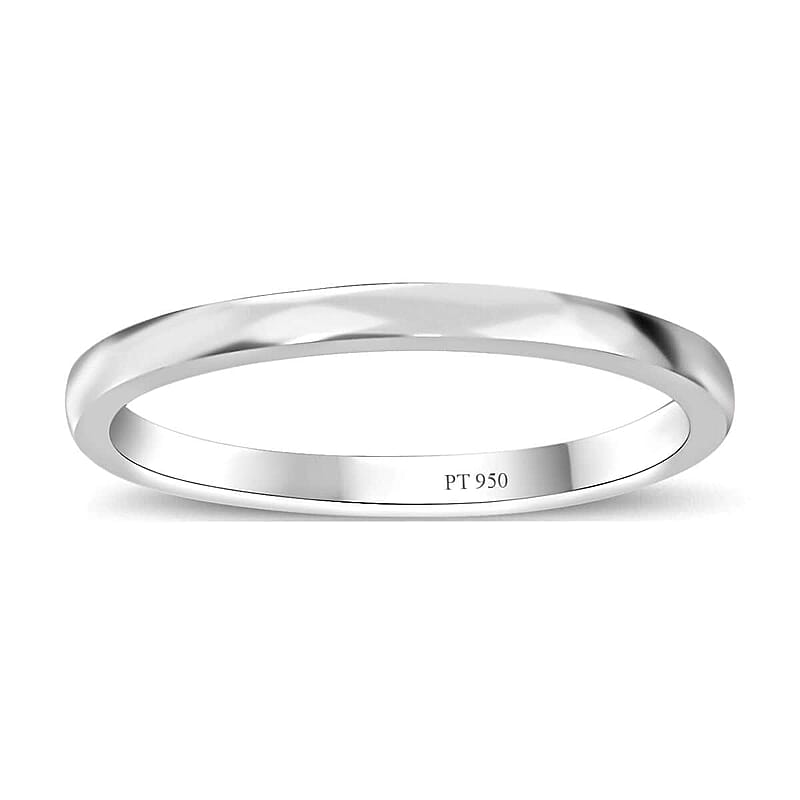 950 Platinum Band Ring (Size 10.0) (2.65 g)