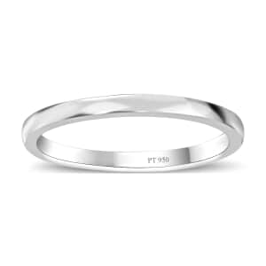 950 Platinum Band Ring (Size 6.0) 2.65 Grams
