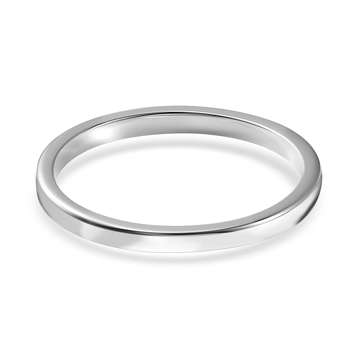 950 Platinum Band Ring (Size 6.0) 2.65 Grams image number 4