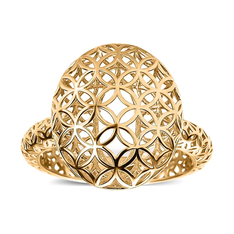 10K Yellow Gold Ring (Size 10.0) 2.10 Grams