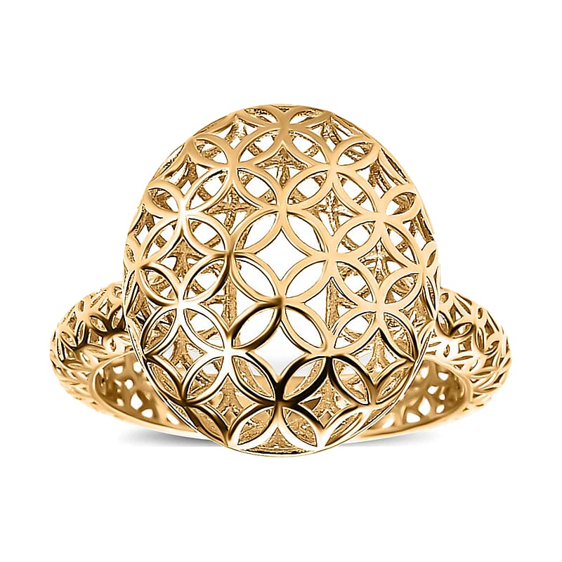 10K Yellow Gold Ring (Size 10.0) 2.10 Grams