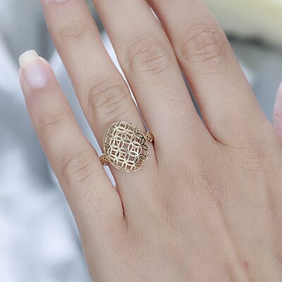 10K Yellow Gold Ring (Size 10.0) 2.10 Grams