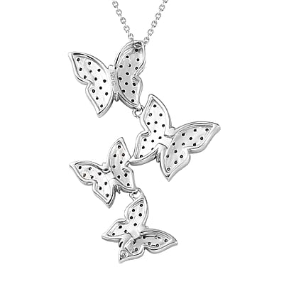 GP Trionfo Nature's Collection Butterfly Pendant Necklace 18-20 Inches