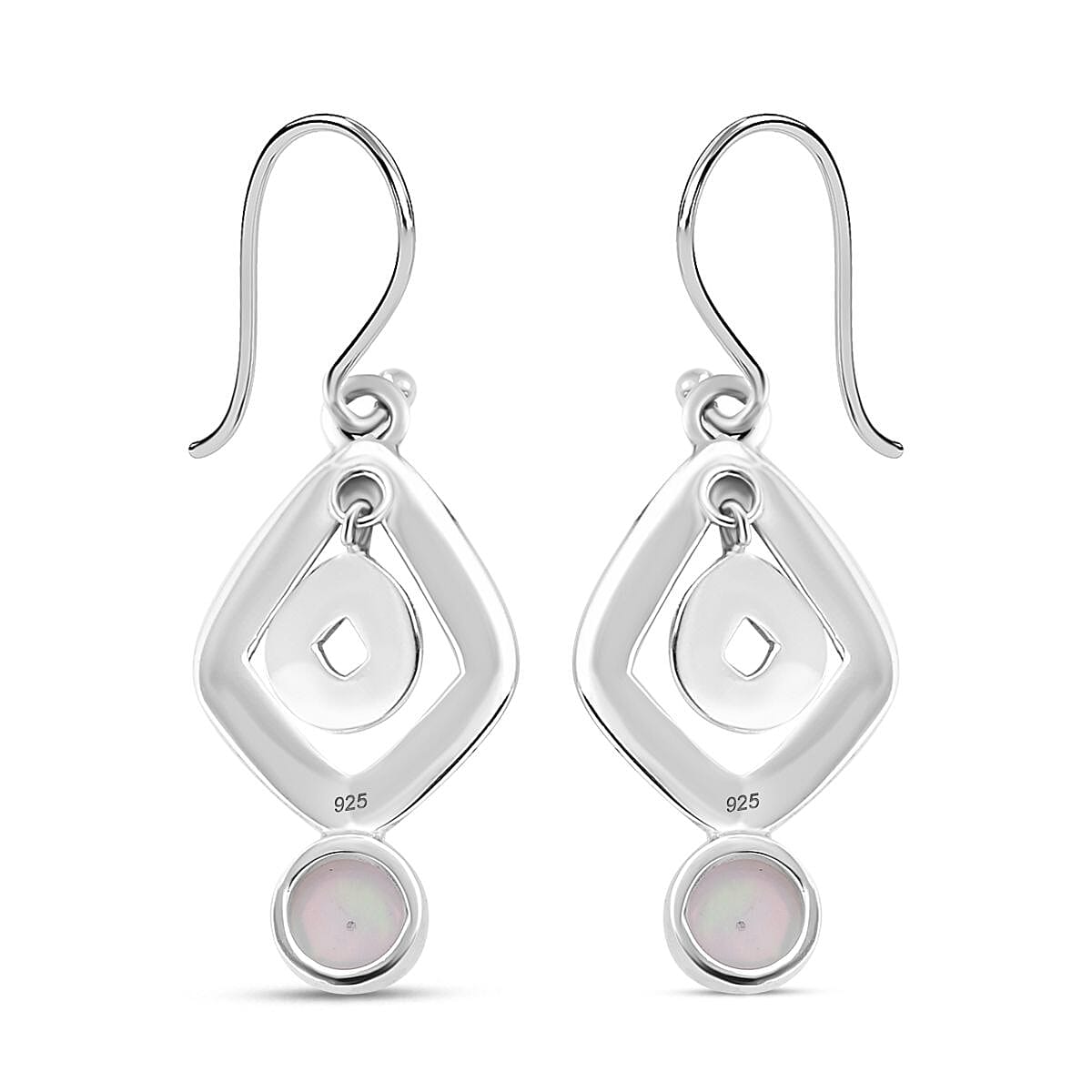 Ethiopian Welo Opal 1.60 ctw Earrings in Sterling Silver